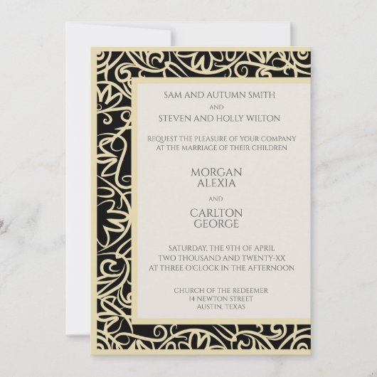 Invitation Toutes occasions (Devant)