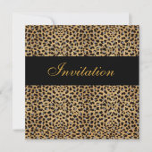 Invitation Toutes Occasions Impression Animale (Devant)