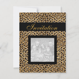 Invitation Toutes Occasions Impression Animale Ajo