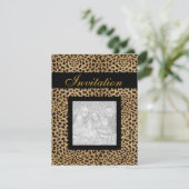 Invitation Toutes Occasions Impression Animale Ajo (Debout devant)