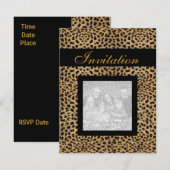 Invitation Toutes Occasions Impression Animale Ajo (Devant / Derrière)