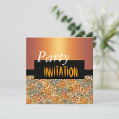 Invitation Toutes Occasions Impression Animale Noi (Debout devant)