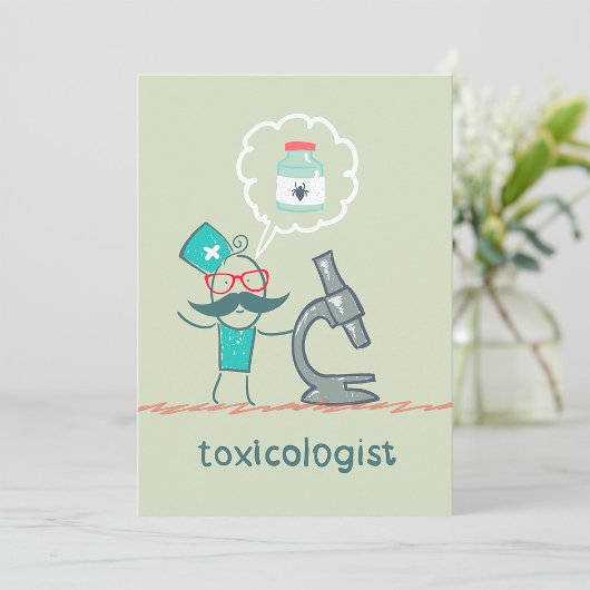 Invitation Toxicologue