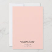 Invitation Toy Pool en mousse Bash Twin en caoutchouc Baby sh (Dos)