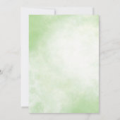 Invitation Tracteur vert Animaux de ferme Anniversaire Invita (Dos)