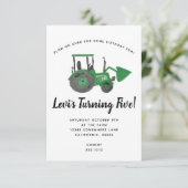 INVITATION TRACTOR (Debout devant)