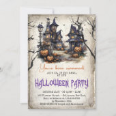 Invitation Tradition moderne classique Halloween Fun (Devant)