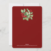 Invitation Traditional Holiday Stocking CHRISTMAS PARTY (Dos)