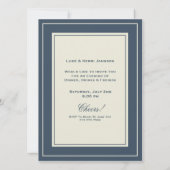 Invitation Traditionnel (Dos)