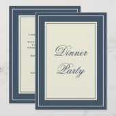 Invitation Traditionnel (Devant / Derrière)