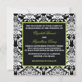 Invitation traditionnelle à Damas (Devant)