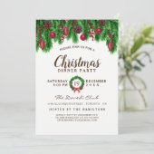 Invitation traditionnelle à la fête de Noël (Debout devant)