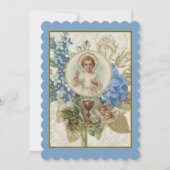 Invitation traditionnelle catholique de première c (Devant)