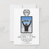 Invitation traditionnelle noire et blanche-3x5Grad (Dos)