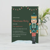 Invitation traditionnelle Nutcracker Christmas Par (Debout devant)