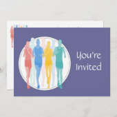 Invitation Trail Running Racing, événement (Devant / Derrière)