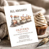 Invitation Train 1er Anniversaire