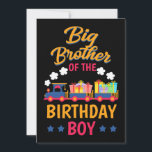 Invitation Train Anniversaire Party Railroad Big Brother Of T<br><div class="desc">chemin de fer,  train,  chemin de fer,  trains,  locomotive,  moteur,  rail,  train à vapeur,  diesel,  moteur à vapeur</div>