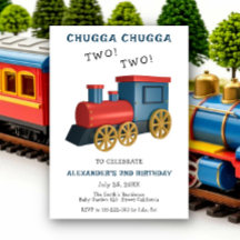 Train Chugga Two Two Deuxième Anniversaire