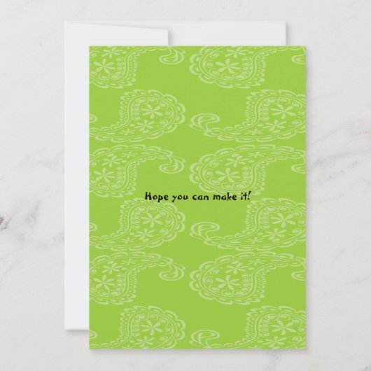 Invitation Train de fête 4e anniversaire Happy forth Invitati (Dos)