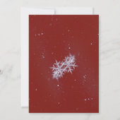 Invitation Train de Noël Peinture Vintage (Dos)