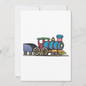 Invitation Train Pulling Coal (Devant)