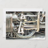 INVITATION TRAINS À VAPEUR (Devant)