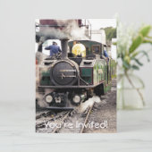 INVITATION TRAINS À VAPEUR (Debout devant)