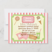 Invitation Traitements carnavals (Devant)