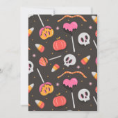 Invitation Traitements d'Halloween (Devant)