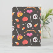 Invitation Traitements d'Halloween (Debout devant)