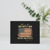 Invitation Traitres et Patriotes (Debout devant)