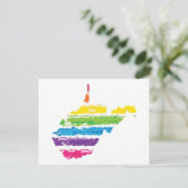 Invitation traits de couleur virginie occidentale (Debout devant)