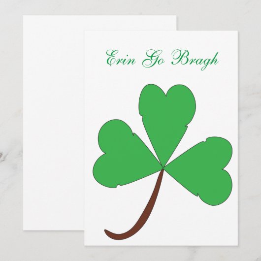 Invitation Tramètre (Devant / Derrière)