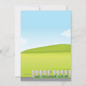 Invitation Trampoline Anniversaire de enfant Party (Dos)