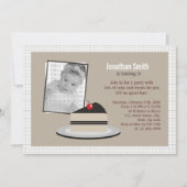 Invitation Tranche de gâteau (Devant)