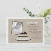 Invitation Tranche de gâteau (Debout devant)