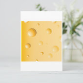 Invitation Tranche de Gruyère Jaune Fromage Suisse (Debout devant)