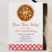 Trancher, Trancher, Bébé ! Pizza fête d'anniversai