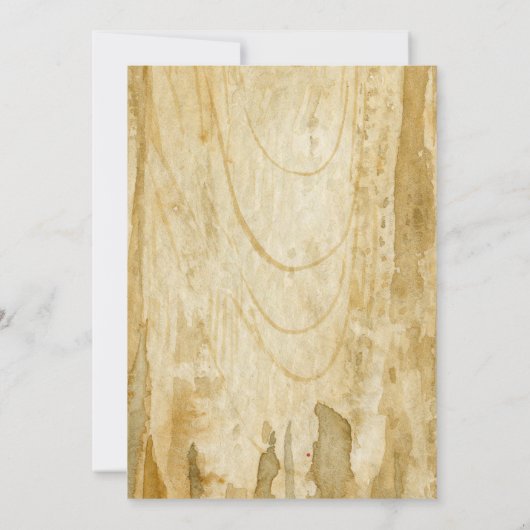 Invitation Tranches de pizza rustique champignon fête d'anniv (Dos)