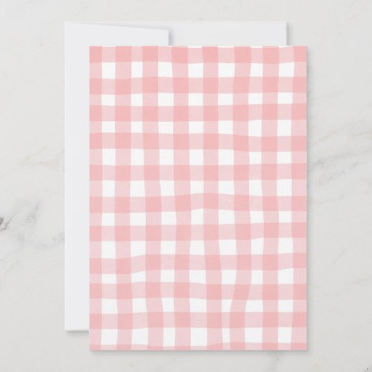 Invitation Tranches de plaisir pizza anniversaire avec nœud r (Dos)