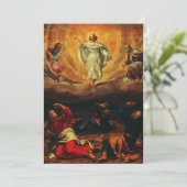 Invitation Transfiguration de Jésus-Christ (Debout devant)