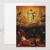 Invitation Transfiguration de Jésus-Christ (Devant / Derrière)