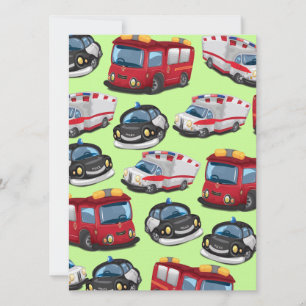 Invitation Transport des services de police, d'ambulance et d