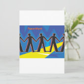 Invitation Travail d'équipe (Debout devant)