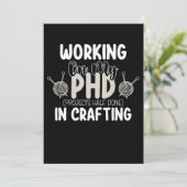 Invitation Travailler Sur Mes Projets Phd À Moitié Fait Dans  (Debout devant)