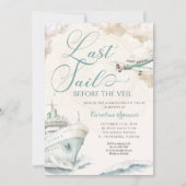 Invitation Travel Adventure Cruise Bachelorette Party (Devant)