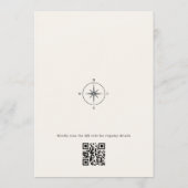 Invitation Traveling From Miss to Mrs QR Code Bridal Shower (Dos)