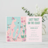 Invitation Traverse City Vin Thème Bachelorette Party (Debout devant)