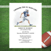 Invitation Traverser 50 Yard American Football 50e anniversai